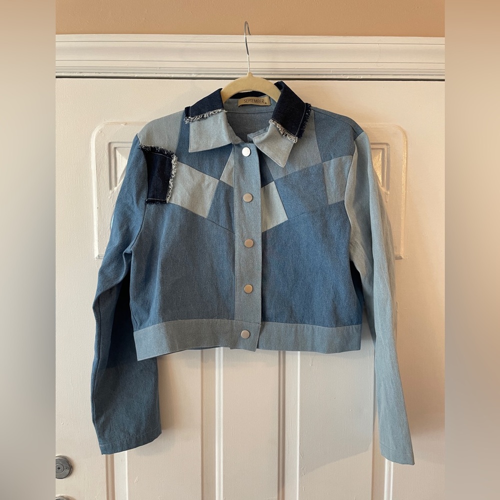 Cropped Denim Jacket
